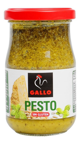 Salsa Pesto Sin Gluten Gallo 190 G