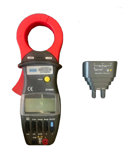 Wattímetro P/ Testes De Potência E Energia - Minipa Et-4050 (Usado)