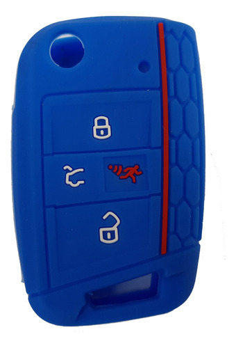 Funda Llave Silicon 4 Espada For Vw Tiguan R-line 2023 2024