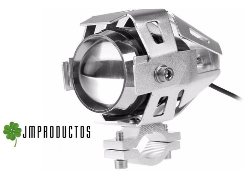 Imagen 6 de 7 de Pack 02 Focos Neblinero Led Para Moto Transformers