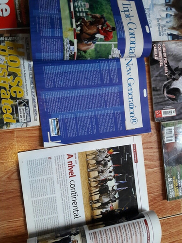 Lote De 10 Revistas De Caballos