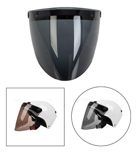 Cascos De Motocicleta Visera Abatible Hacia Arriba Ajuste