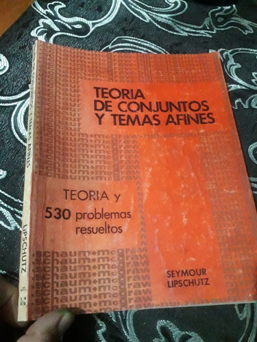 Libro Schaum Teoría De Conjuntos Y Temas Seymour