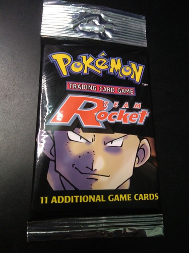 Pokemon Team Rocket Booster Pack Limited Nintendo Wizard