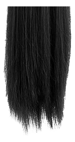 Extensão De Cabelo Sintético De Perucas De Rabo De Preto