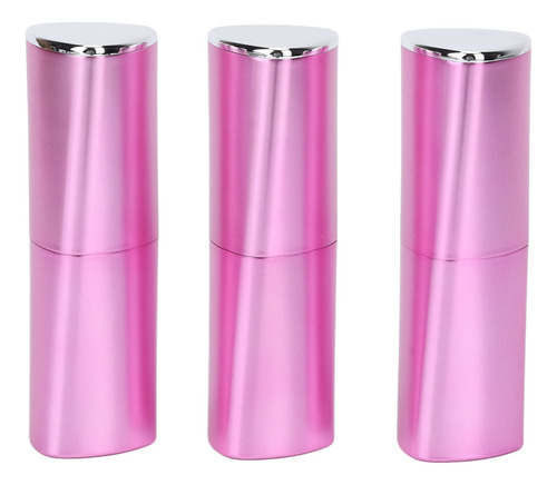Envase De Bálsamo Labial Vacío, 3 Unidades, Tubos De Lápiz L
