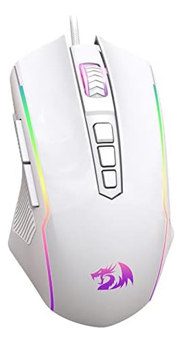 Mouse Redragon M910-W blanco.