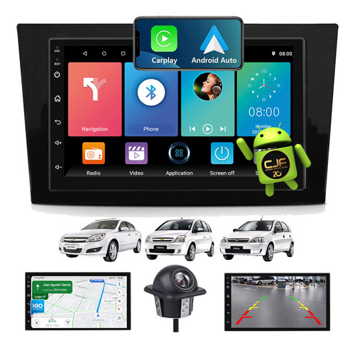 Estereo Pantalla Android Gps Wifi Vectra Corsa Meriva A Cjf