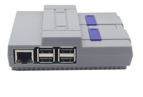 Case Super Nes Snes Em Abs Raspberry Pi3 B E B+ (não É 3d)