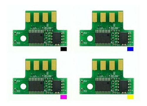 Chip Lexmark Color 80c1hk0, Cx410de, Cx510dhe... (1 Unidad)