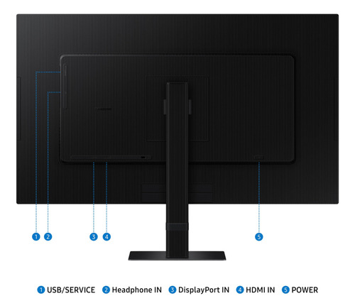 Monitor Samsung Viewfinity S7 (s70d) Hdr10 4k Uhd De 27 PuLG
