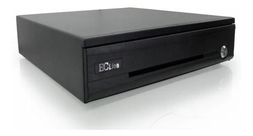 Imagen 2 de 3 de Cajon De Dinero Ecline Ec-cd-100m-ii Negro 5bill 7mon