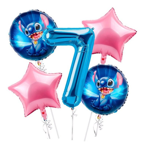 Globos De Stich Con Numero