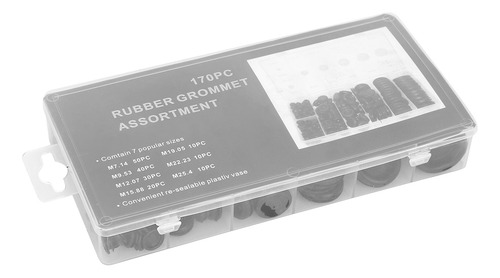 Kit De Ojales De Goma, Juego De Juntas Para Cables Eléctrico