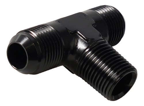 An3 Macho A 1/8 Pulgadas Npt Negro En La Rama Lateral 65 Mm