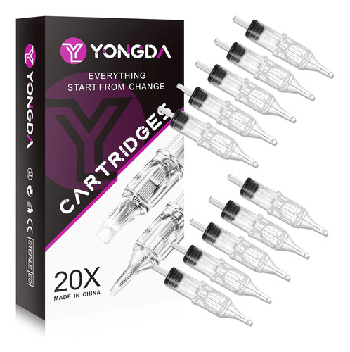 Agujas De Cartucho De Tatuaje - Agujas De Tatuaje Yongda 20p