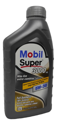 Aceite Mobil 5w30 Full Sintetico Super 3000 Sn