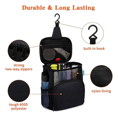Carrito De Ducha Portátil, Bolsa De Baño For Dormitorio