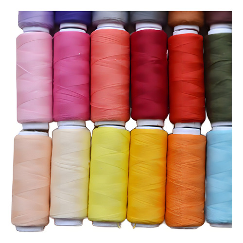 Para De 24 De Coser De Poliéster Multiusos, 200 Yardas Por