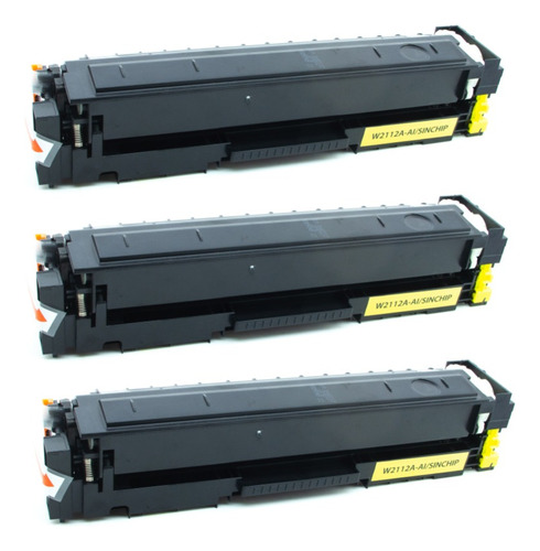 3 Pza W2112a Toner Nuevo 206a Compatible Con M282