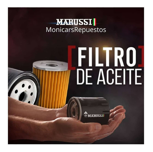 Filtro D Aceite Marussi Renault Twingo 4l 1,2lts / Dohc 16 