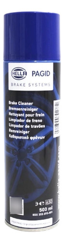 Limpiador De Frenos 500ml Sistema Aerosol Hella Pagid