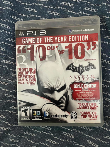 Batman Game Of The Year