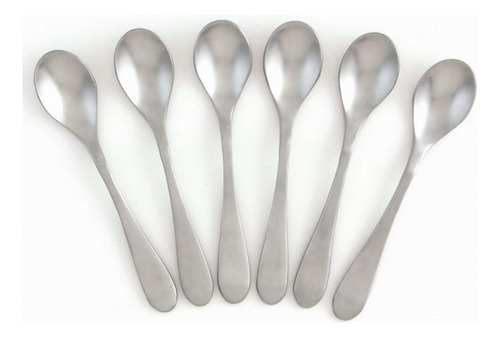 Knork Cuchara Demitasse De Acero Inoxidable (juego De 6)...