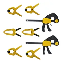 Comprar Set Juego De Prensas Plasticas Carpintería 8 Piezas Premium 