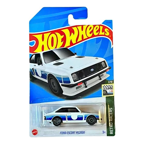 Auto Ford Escort Rs2000 Hotwheels Coleccion Metal 1:64