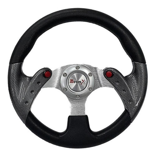 Volante Automotriz Bronx Fibra De Carbon Pza 