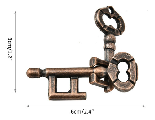 Desbloquea Puzzle Metalico Rompecabezas Agilidad Mental Jueg