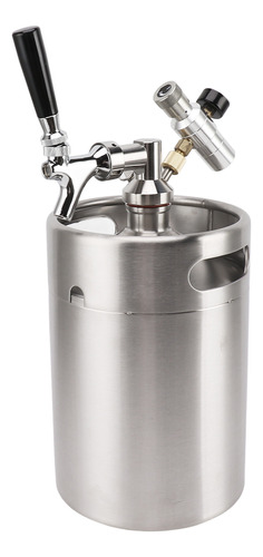 Barril De Cerveza Automático De Acero Inoxidable Con Calibre