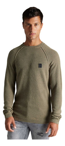 Sweater Hombre J.j.o Bouclé Raglan Crew Neck      