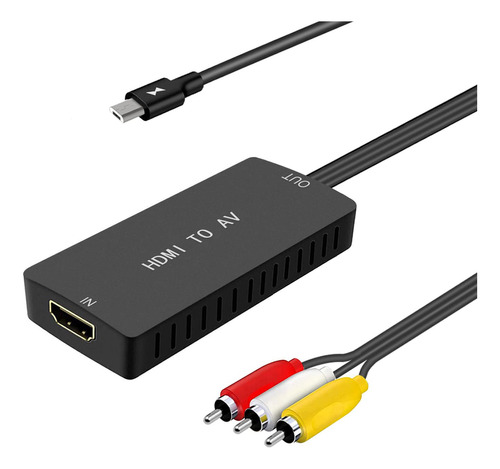 - Conversor De Hdmi A Rca, Adaptador De.