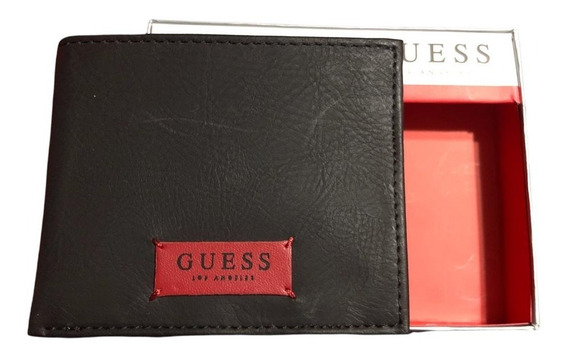 Billetera Guess Negra Hombre Original Billetera Guess Negra Hombre Original