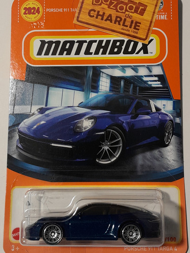 Matchbox | 2024 | Porsche 911 Targa 4 Azul Marino 