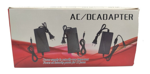 Imagen 2 de 2 de Transformador 12v 5 Amp Camaras Luces Led Y Mas En Caja