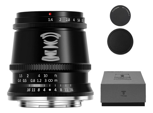 Ttartisan Lente Camara F1.4 Aps-c 0.669 In Enfoque Manual Mf