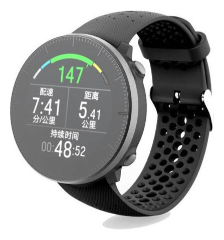 Correa De Reloj De Silicona For Polar Vantage M Smart Watch