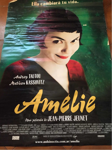 Poster Amelie -original Con Detalles Como Se Ve En La Foto