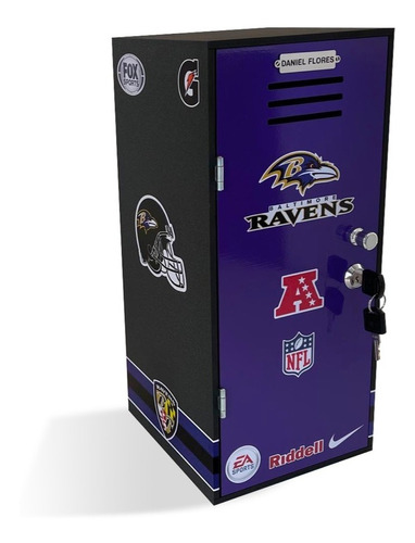 Organizador Baltimore Ravens Futbol Americano Regalo Fans 