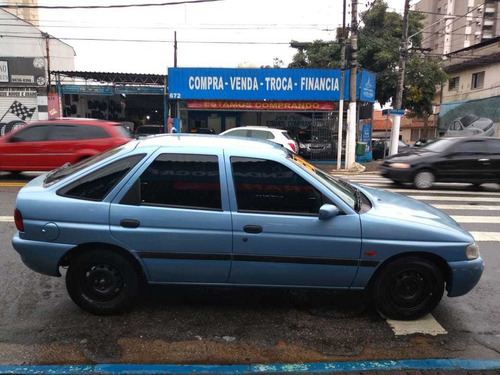Imagem 3 de 6 de Ford Escort Glx Azul - Esquina Automoveis