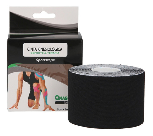 Tape Kinesiológico 5cm X 5m Pack 4 Unidades