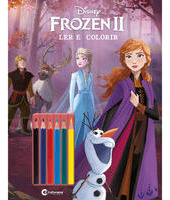 Libro Frozen 2 Ler E Colorir Com Lapis De Rodrigues Naihobi