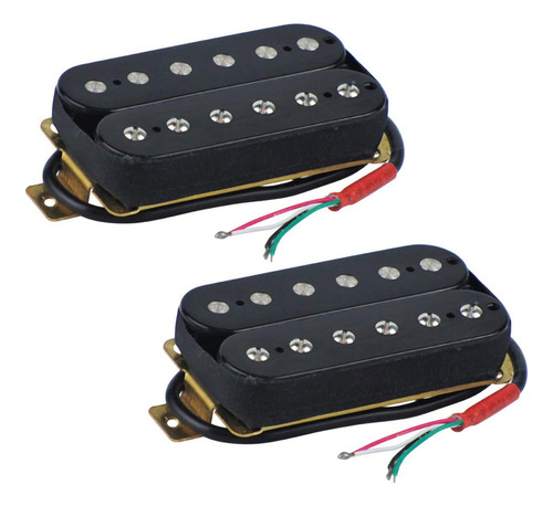 2 Guitarras Eléctricas Humbucker Pickups Bridge Alnico V Pic