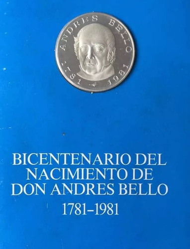 Moneda Bicentenario Andres Bello