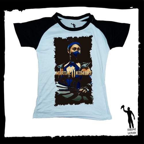 Playera  Mortal Kombat 11 Kitana