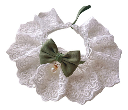 Collar De Encaje Para Gato, Bufanda Para , Accesorios De