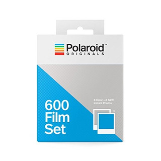 Polaroid Originals 4844 600 Film Set 1 Color 1 B Y W White